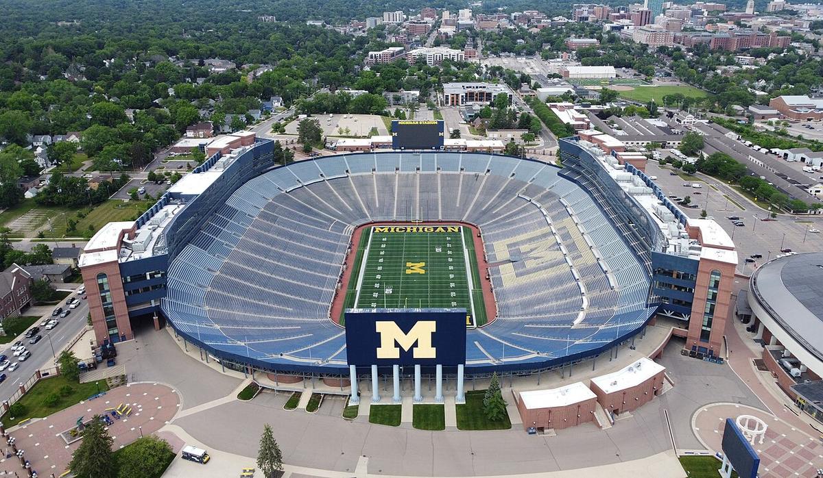 The Biggest College Football Stadiums in 2026: Michigan Still Leads at 107,601  