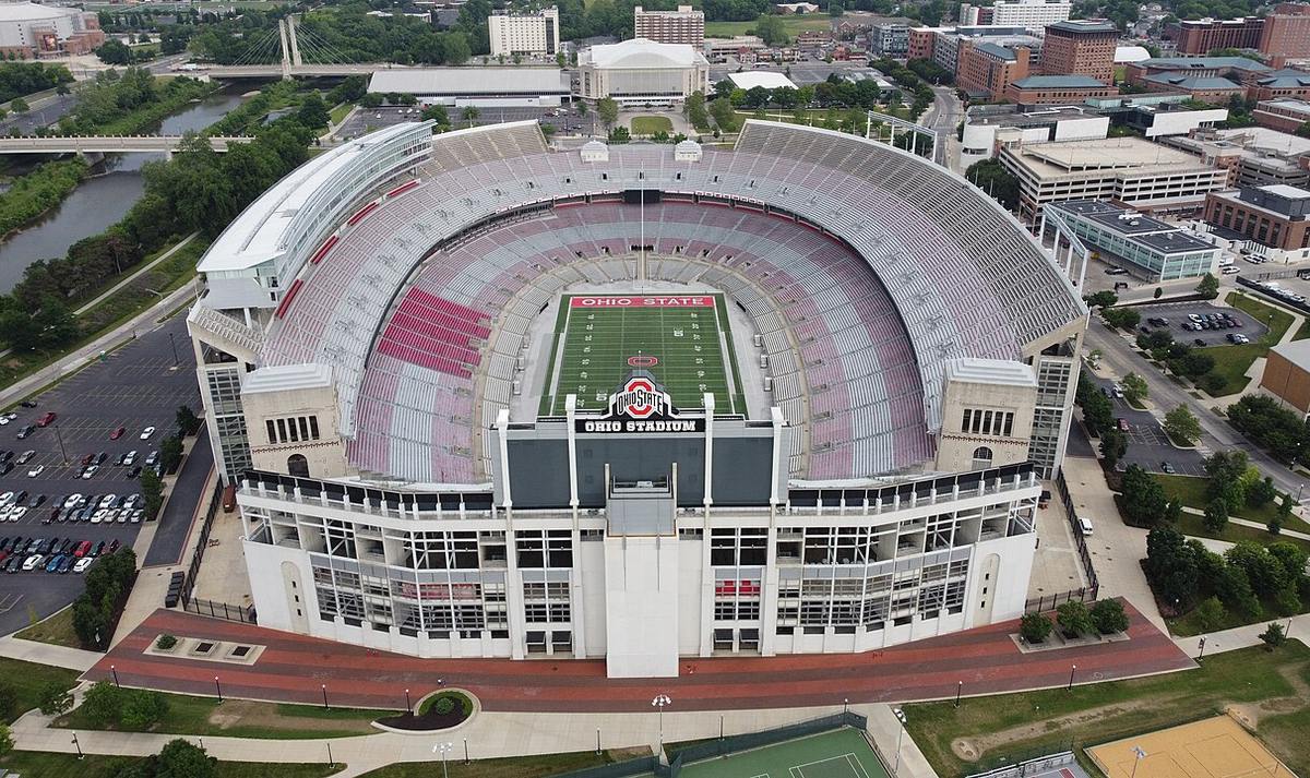 Ohio Stadium Capacity: 102,780 Seats   but the Horseshoe Has Held 110,045