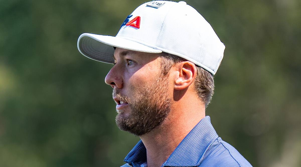 Sam Burns, leader at The Open Championship at Royal Birkdale